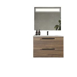 Espejo baño Mirko redondo 80 cm PyP — Azulejossola