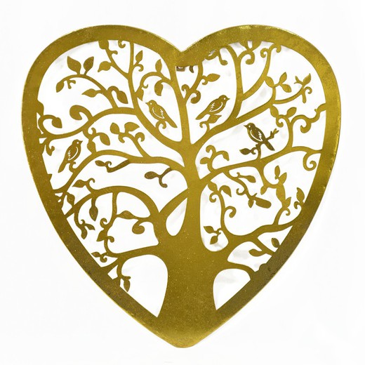 Arbol de vida corazón  60 cm x 0,5 cm x 60 cm 31169 Signes Grimalt