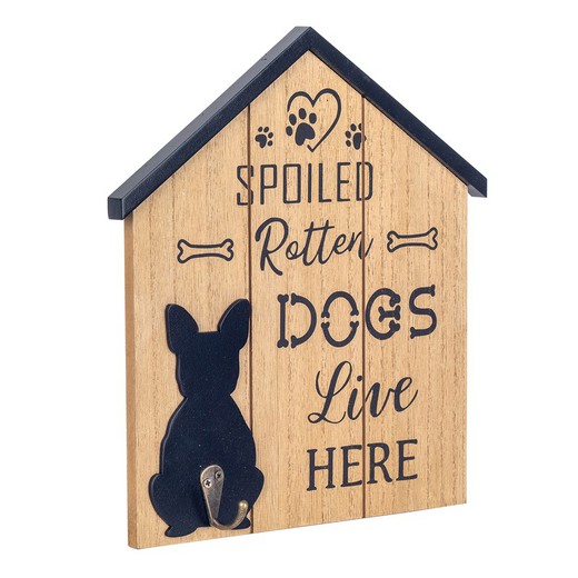 Percha pared casa perro 26 cm x 4 cm x 23 cm Signes Grimalt