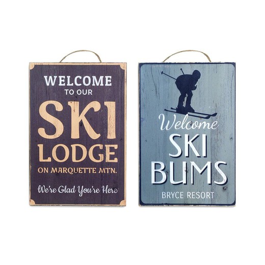 placa pared ski Medidas: 30 cm x 0,8 cm x 20 cm  Material: MDF Peso neto: 240 grs.