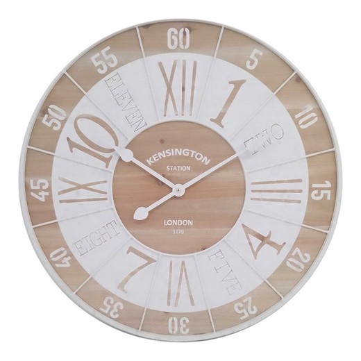 reloj Medidas: 60 cm x 4,5 cm x 60 cm  Material: Metal Peso neto: 1.885 grs.