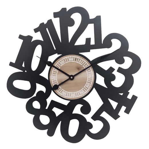 reloj Medidas: 60 cm x 5 cm x 60 cm  Material: Metal Peso neto: 1.010 grs.