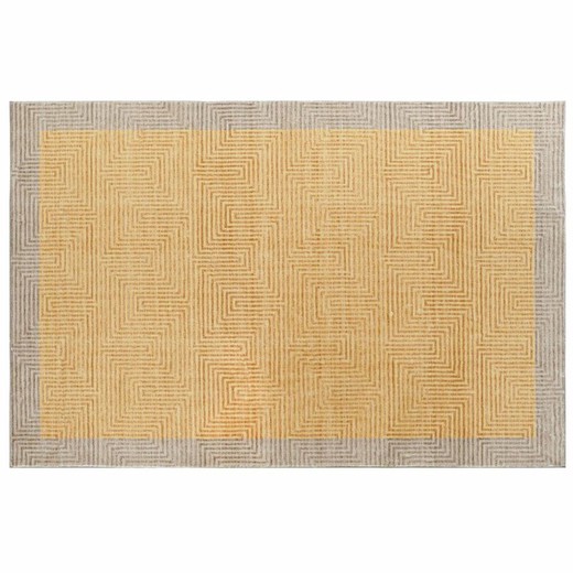 Alfombra DKD Home Decor Amarillo 200 x 290 x 0,7 cm