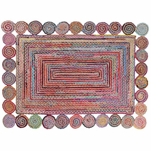 Alfombra DKD Home Decor Multicolor Árabe (200 x 290 x 0,5 cm)