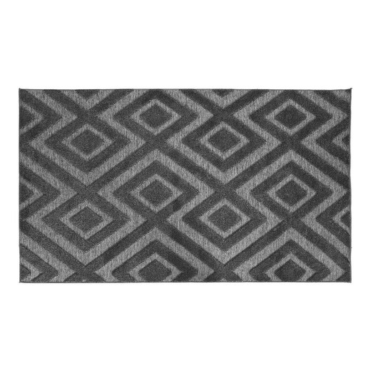 Alfombra Home ESPRIT 250 x 200 cm Gris Gris oscuro