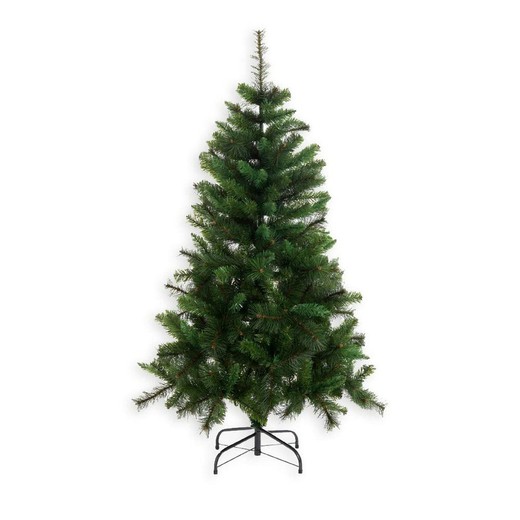 Árbol de Navidad Verde PVC Metal Polietileno 150 cm