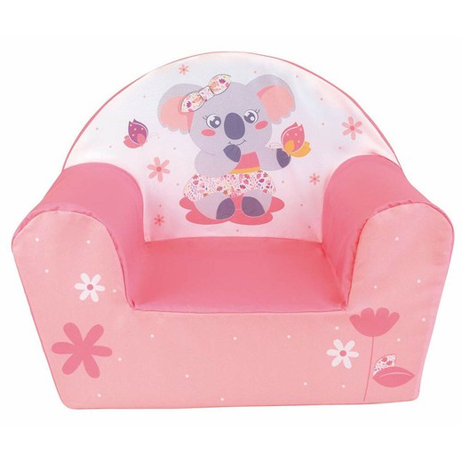 Butaca Fun House CALLY MIMI KOALA Rosa Espuma 42 x 52 x 33 cm