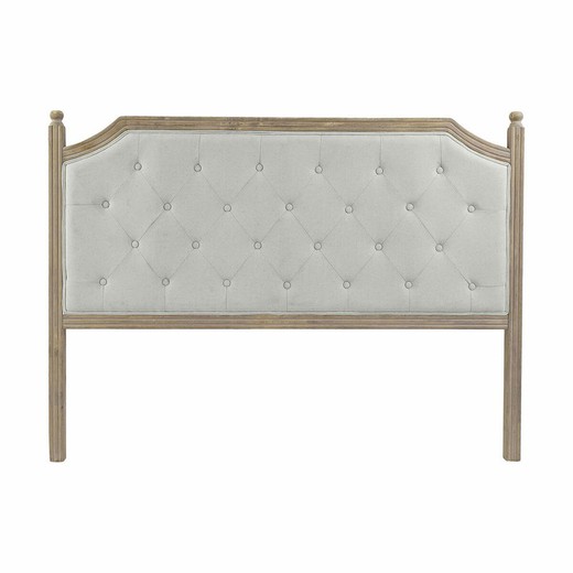 Cabecero de Cama DKD Home Decor Gris Natural Madera Madera de caucho