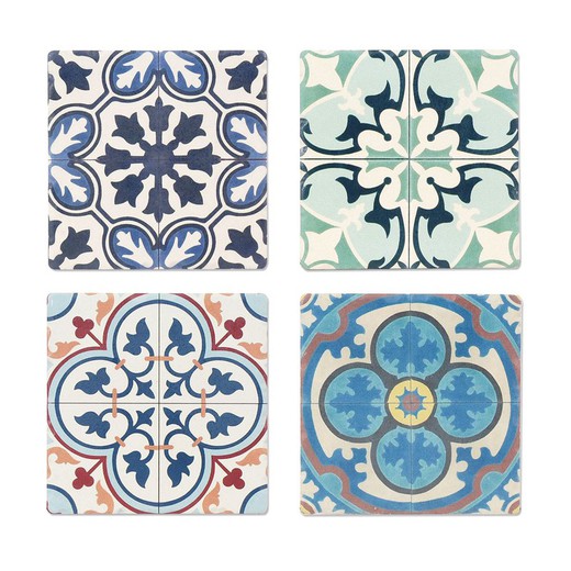 Azulejo Posavasos hidráulico 0,5 cm x 11 cm x 11 cm 17648 Signes Grimalt