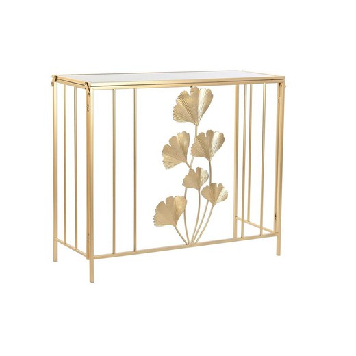 Consola DKD Home Decor Dorado Metal Cristal 91 x 32 x 77 cm