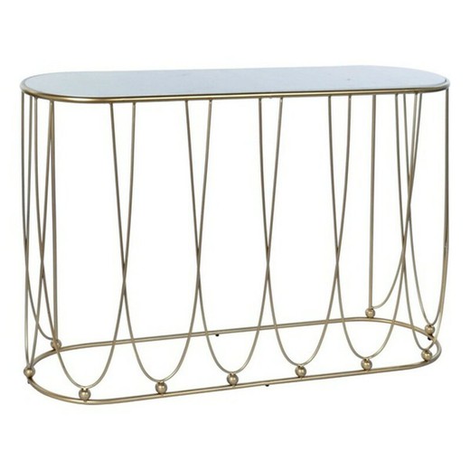 Consola DKD Home Decor Dorado Metal Mármol 115 x 35 x 78 cm