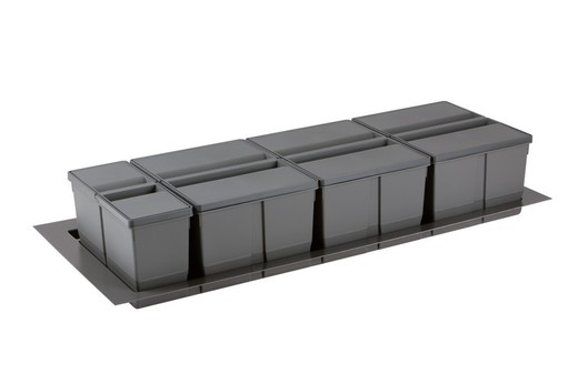 Cubo asura ecológico Maxi XL 1200 mm 3x25-1x11