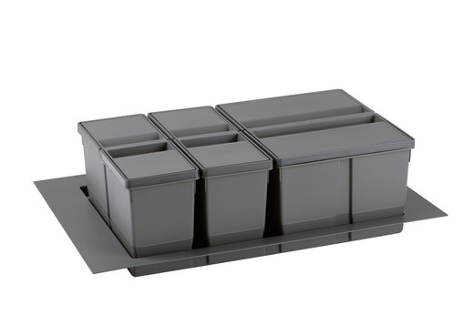 Cubo basura ecológico Maxi XL 800 x 230 mm