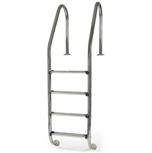 Escalera Standard 4 peldaños para piscina enterrada Gre