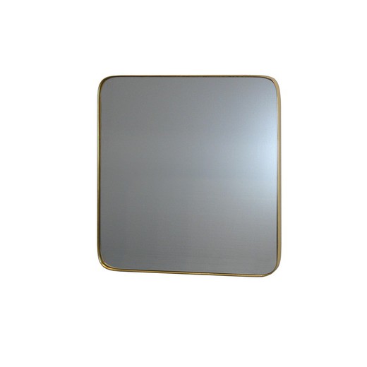 Espejo Orio Cuad. 50x50 Oro Schuller