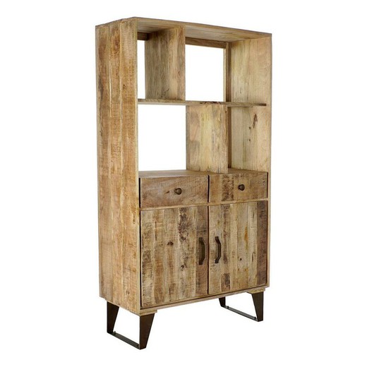 Estantería DKD Home Decor Metal Madera de mango (95 x 40 x 170 cm)