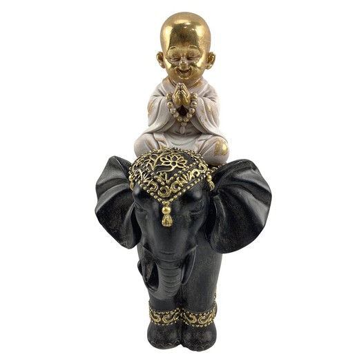 Figura Buda Medidas: 27 cm x 14 cm x 14 cm  Material: Resina Peso neto: 450 grs.