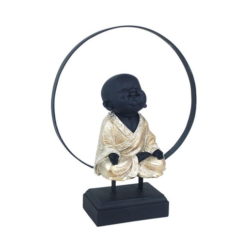 Figura Buda Medidas: 40 cm x 11 cm x 32 cm  Material: Resina Peso neto: 1.670 grs.