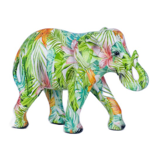 Figura Elefante Medidas: 17 cm x 8,5 cm x 22,5 cm  Material: Resina Peso neto: 540 grs.