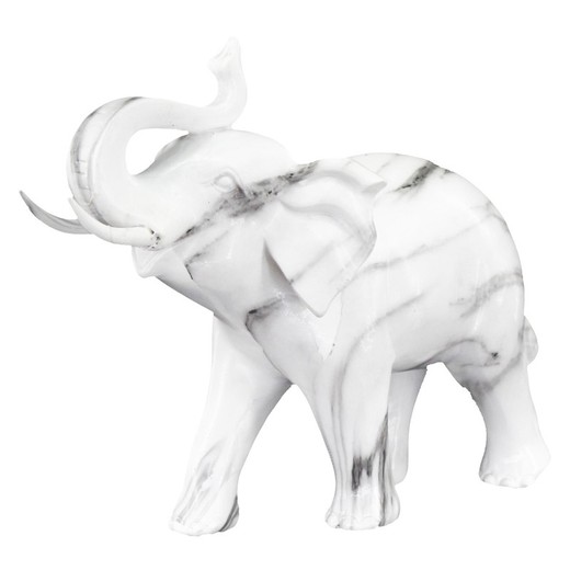 Figura Elefante Medidas: 19 cm x 9 cm x 23 cm  Material: Resina Peso neto: 690 grs.