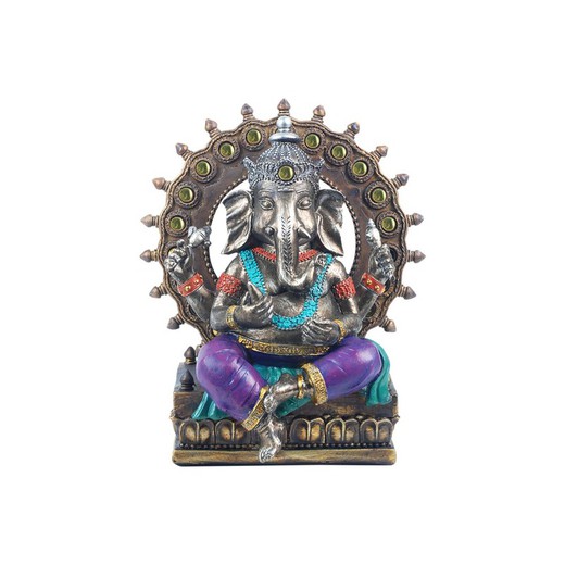 Figura Ganesha Medidas: 20 cm x 11 cm x 16 cm  Material: Resina Peso neto: 800 grs.