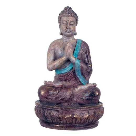 Figura PROMOTION buda candelabro Medidas: 18,5 cm x 11 cm x 11 cm  Material: Resina Peso neto: 310 grs.