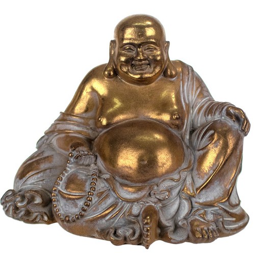 Figura PROMOTION buda Medidas: 16 cm x 16 cm x 20 cm  Material: Resina Peso neto: 580 grs.