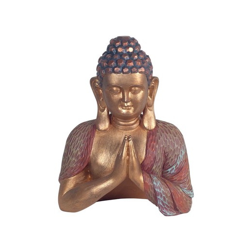 Figura PROMOTION buda rezando Medidas: 24,5 cm x 10 cm x 19 cm  Material: Resina Peso neto: 690 grs.