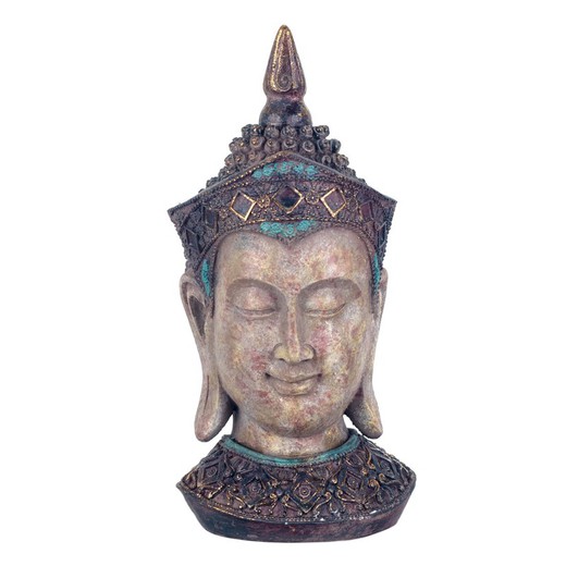 Figura PROMOTION cabeza buda Medidas: 32 cm x 14 cm x 15 cm  Material: Resina Peso neto: 940 grs.