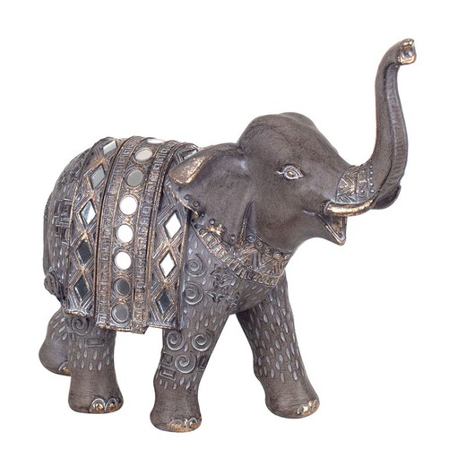 Figura PROMOTION elefante Medidas: 19 cm x 8 cm x 19,5 cm  Material: Resina Peso neto: 350 grs.