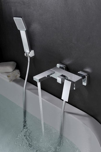 Grifo lavabo Saona cromo apertura en frio BDO020-1 Imex — Azulejossola