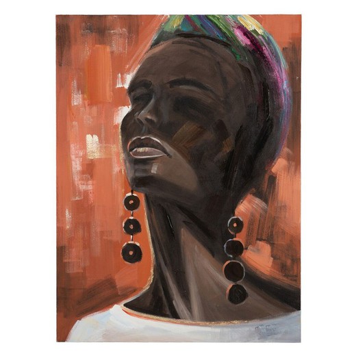 Lienzo 90 x 2,8 x 120 cm Africana