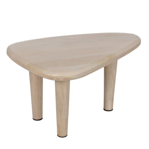 Mesa de Centro Blanco Madera de mango 67 x 50 x 38 cm