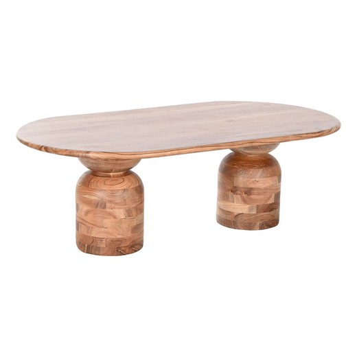 Mesa de Centro DKD Home Decor Acacia 135 x 75 x 45 cm