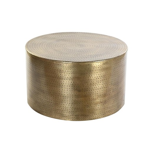 Mesa de Centro DKD Home Decor Dorado Metal 80 x 80 x 45 cm