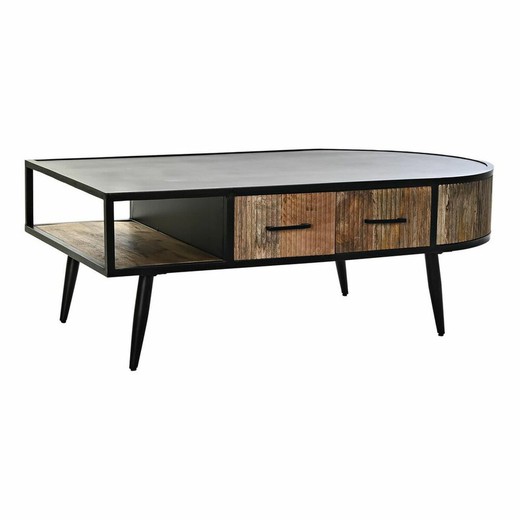 Mesa de Centro DKD Home Decor Metal Madera de mango 30 x 40 cm 130 x 70 x 46 cm