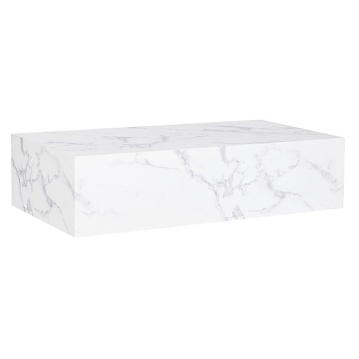 Mesa de Centro Home ESPRIT Blanco Madera MDF 120 x 60 x 35 cm