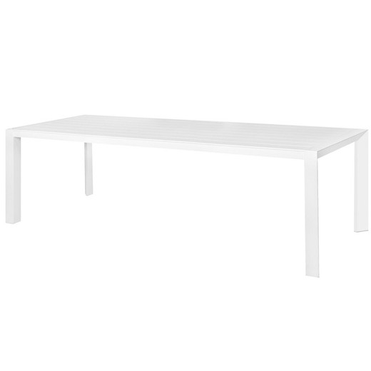 Mesa de Comedor Io Blanco Aluminio 280 x 100 x 75 cm