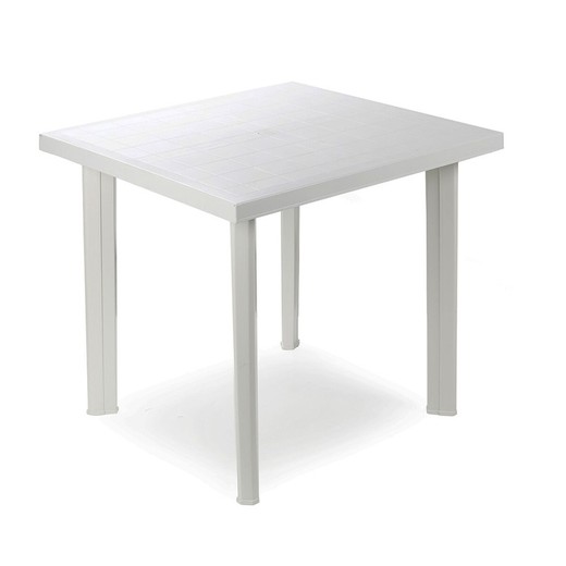 Mesa exterior IPAE Progarden Resina 80 x 75 x 72 cm