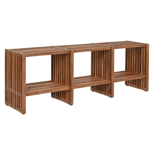 Mueble de TV Home ESPRIT Natural Teca 130 x 30 x 45 cm