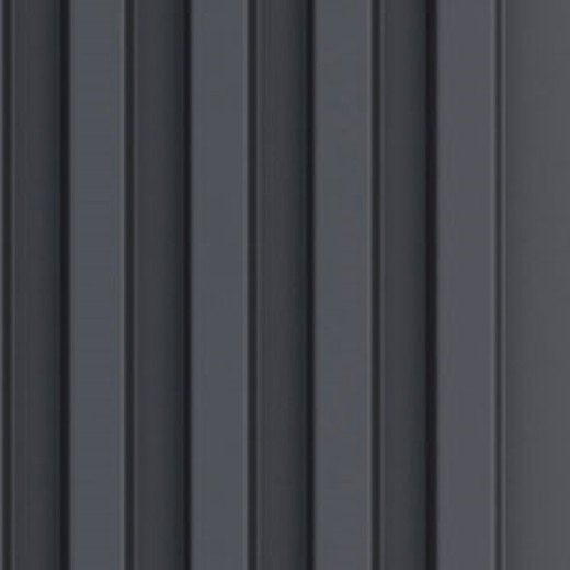Panel listones de madera liso antracta Line-S 265x12,2x1,2 cm