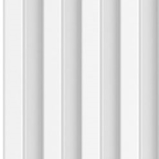 Panel listones de madera liso blanco Line-S 265x12,2x1,2 cm Eurocyd