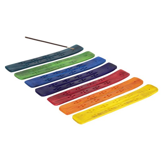 Apoyadores incienso 7 color 0,5 cm x 3,5 cm x 25,5 cm 32926 Signes Grimalt