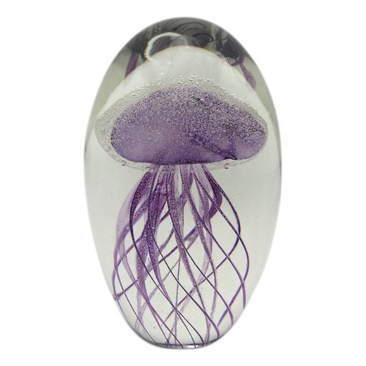 Pisapapeles Cristal medusa 11 cm x 7 cm x 7 cm 24728 Signes Grimalt