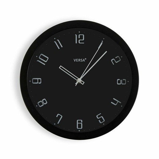 Reloj de Pared Versa Polipropileno (4,3 x 30 x 30 cm)