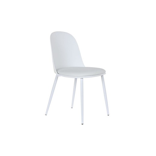 Silla de Comedor DKD Home Decor Blanco 45 x 48 x 83 cm