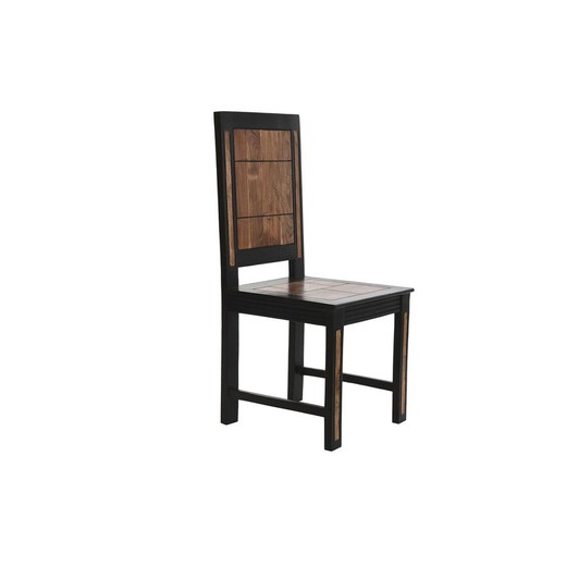 Silla de Comedor DKD Home Decor Marrón oscuro Acacia (42 x 47 x 102 cm)