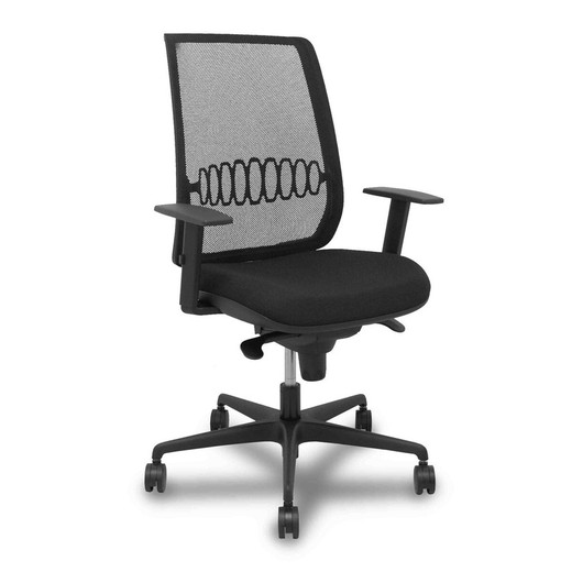 Silla de Oficina Alares P&C 0B68R65 Negro