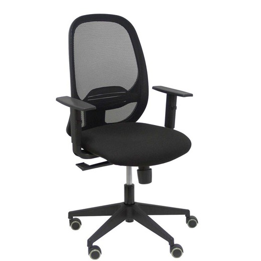 Silla de Oficina Cilanco P&C 0B10CRP Negro