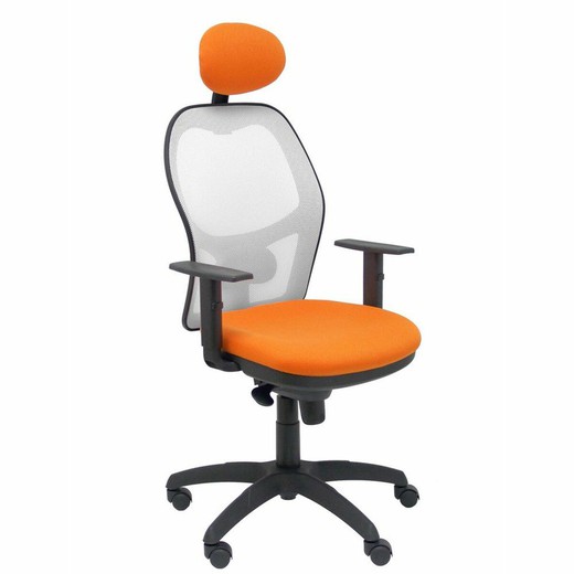 Silla de Oficina con Cabecero Jorquera  P&C ALI308C Naranja